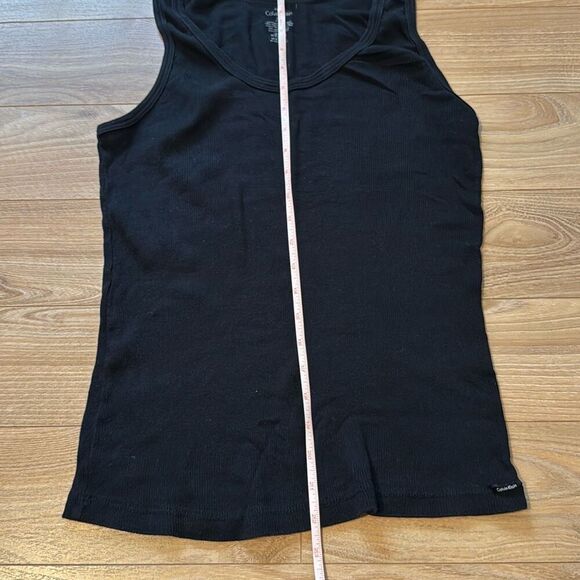 Calvin Klein Black Tank Top Size Medium - Picture 6 of 7